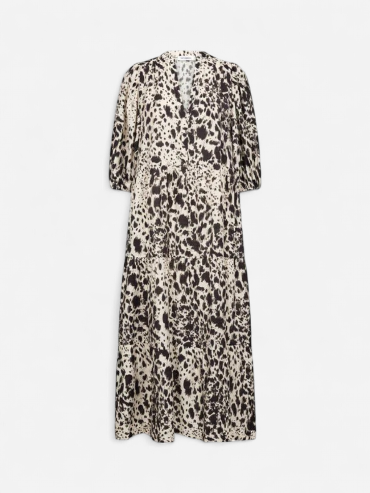 Co’Couture MaxonCC Floor Dress, musta kuosi