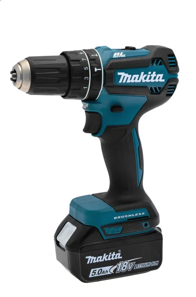 Makita DHP485RTJ 18 V LXT harjaton iskuporakone, 2 x 5.0 Ah