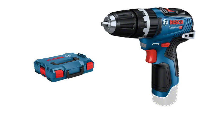 BOSCH GSB 12V-35 Professional Langaton iskuporakone Vain työkalu L-BOXX