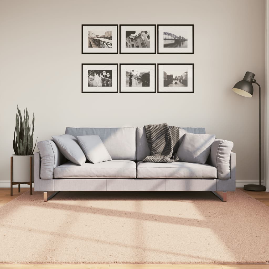 vidaXL Matto HUARTE Poskipuna 200x200 cm