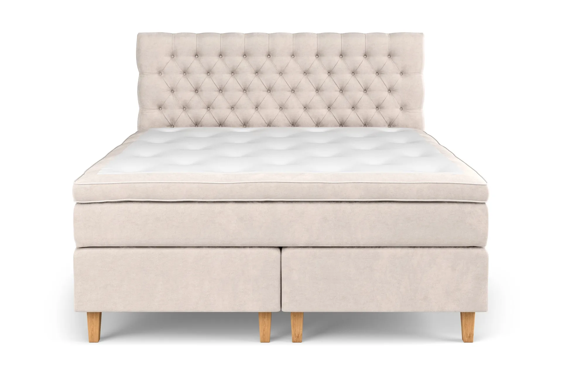 Sänkypaketti Celine 180x200 cm Sametti Beige