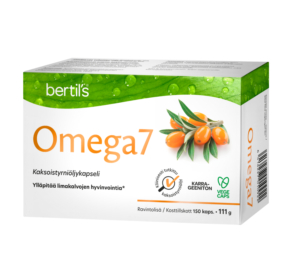 Omega7 Tyrniöljy 150 kaps