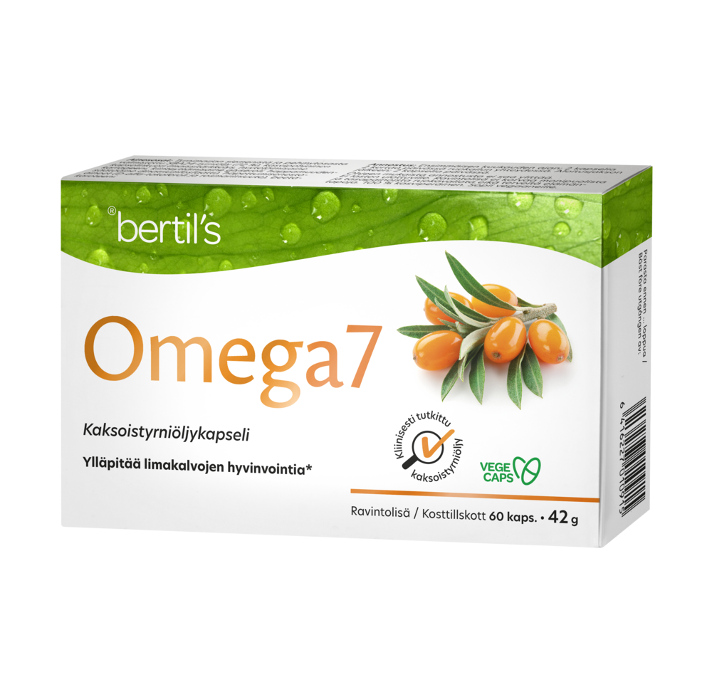 Omega7 Tyrniöljy 60 kaps