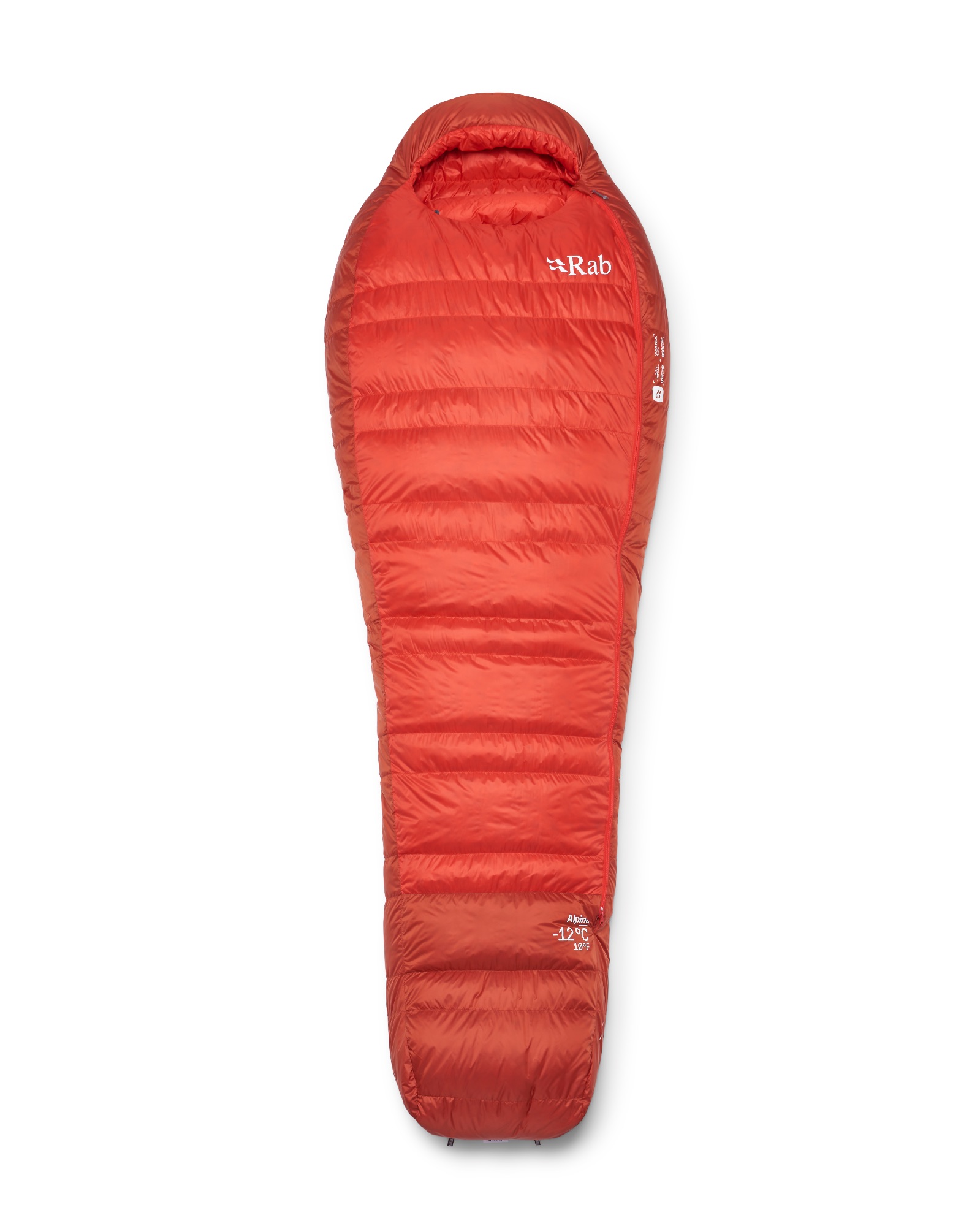 Rab Alpine -18 Long pitkä talvimakuupussi