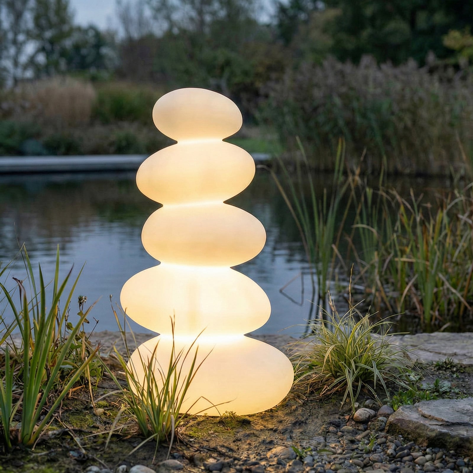 Soriel LED-terassivalaisin, 72 cm, valkoinen, IP54, stepdim